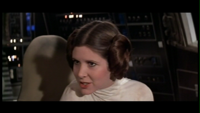 Star Wars Princess Leia. Carrie Fisher as Princess Leia