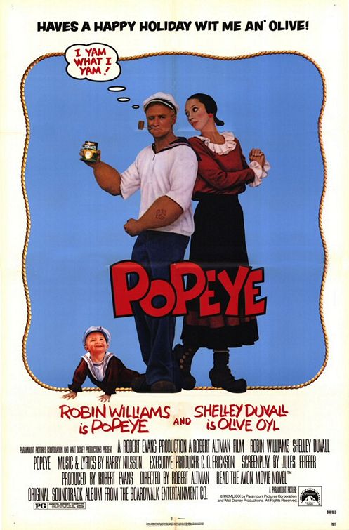 Popeye sweet pea origon